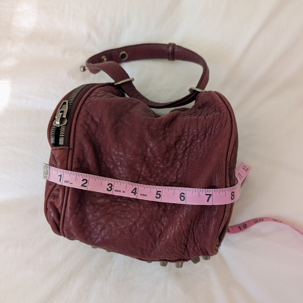 Alexander Wang Angela Pochette Burgundy - Picture 8 of 11